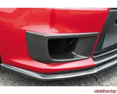 Charge Speed Carbon Side Duct Cowl Pair Mitsubishi Lancer Evo X 2008-2017 - BCML08-CS427SDCC