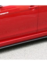 Charge Speed Bottom Line Carbon Type-2 Side Skirts Mitsubishi Lancer Evo X 2008-2010                                     - BCML08-CS427SS2C - Image 2