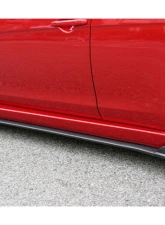 Charge Speed Bottom Line Carbon Type-2 Side Skirts Mitsubishi Lancer Evo X 2008-2010                                     - BCML08-CS427SS2C - Image 3