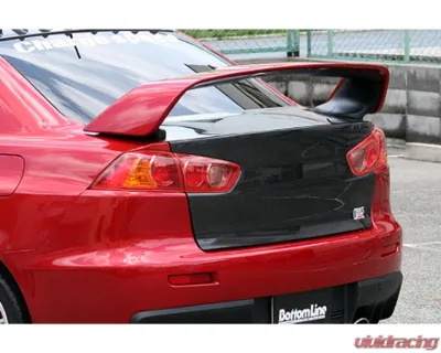 Charge Speed Carbon OEM Trunk Mitsubishi Lancer Evo X 2008-2017 - BCML08-CS427TRC
