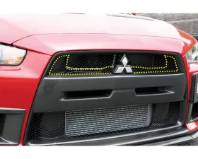 Charge Speed Carbon Front Upper Inner Grill Mitsubishi Lancer Evo X 2008-2017