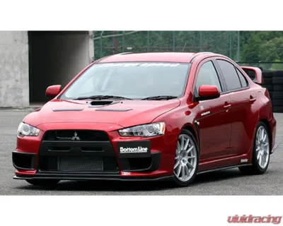 Charge Speed Bottom Line Carbon Full Lip Kit 5PCS Mitsubishi Lancer Evo X 2011-2017 - BCML11-CS428FLK1C
