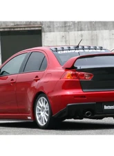 Charge Speed Bottom Line Carbon Full Lip Kit 5PCS Mitsubishi Lancer Evo X 2011-2017                                     - BCML11-CS428FLK1C - Image 2