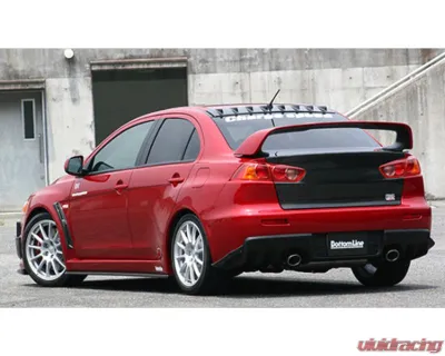 Charge Speed Bottom Line Carbon Full Lip Kit 5PCS Mitsubishi Lancer Evo X 2011-2017 - BCML11-CS428FLK1C