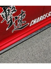 Charge Speed Bottom Line Carbon Full Lip Kit 5PCS Mitsubishi Lancer Evo X 2011-2017                                     - BCML11-CS428FLK1C - Image 3