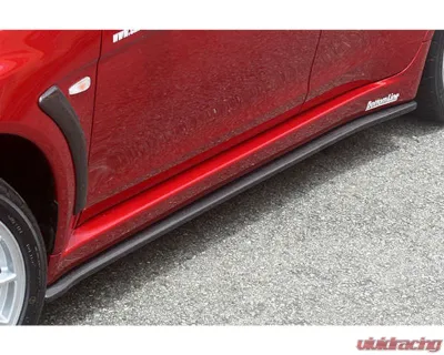 Charge Speed Bottom Line FRP Type-1 Side Skirts Mitsubishi Lancer Evo X 2011-2017 - BCML11-CS428SS1F