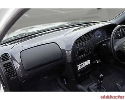 Charge Speed OEM Carbon Dashboard Cover RHD - JDM Plain Weave Mitsubishi Lancer EVO IV | V | VI 1993-2002 - BCML93-CS420DBC