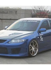 Charge Speed FRP Front Bumper Mazda 6 2003-2008                                     - BCMa603-CS595FB - Image 2