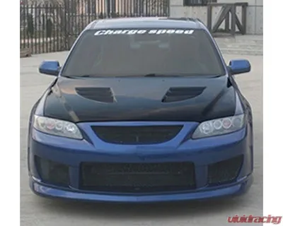 Charge Speed FRP Front Bumper Mazda 6 2003-2008 - BCMa603-CS595FB