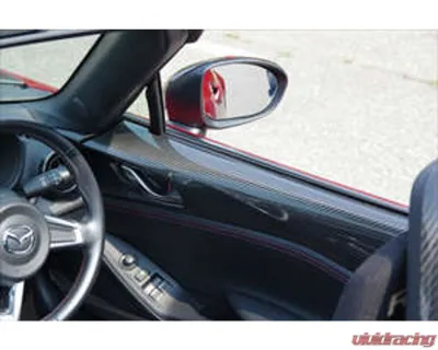 Charge Speed Dry Carbon Door Interior Cowl 4PCS Mazda Miata MX5 2016-2023 - BCMaM16-CS739DICC