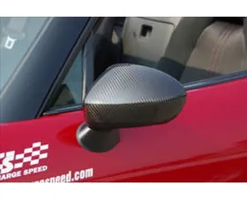 Charge Speed Dry Carbon Door Mirror Cowl Pair Mazda Miata MX5 2016-2023