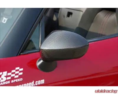 Charge Speed Dry Carbon Door Mirror Cowl Pair Mazda Miata MX5 2016-2023 - BCMaM16-CS739DMCC