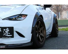 Charge Speed 50mm Carbon Front & Rear Over Fenders Set 4PCS Mazda Miata MX5 2016-2023