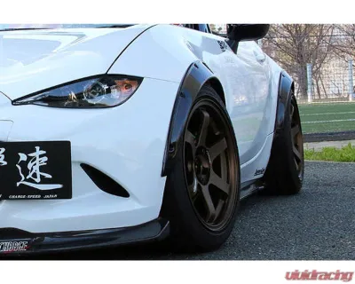 Charge Speed 50mm Carbon Front & Rear Over Fenders Set 4PCS Mazda Miata MX5 2016-2023 - BCMaM16-CS739OFC