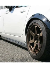 Charge Speed 50mm Carbon Front & Rear Over Fenders Set 4PCS Mazda Miata MX5 2016-2023                                     - BCMaM16-CS739OFC - Image 2