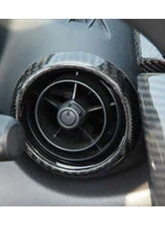 Charge Speed Dry Carbon Round Air Vent Cowl 3PCS Mazda Miata MX5 2016-2023                                     - BCMaM16-CS739RAVCC - Image 2