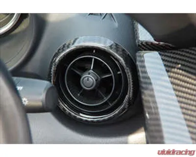 Charge Speed Dry Carbon Round Air Vent Cowl 3PCS Mazda Miata MX5 2016-2023 - BCMaM16-CS739RAVCC