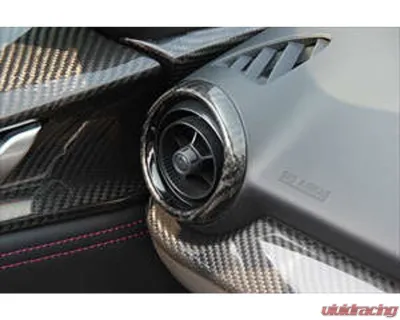 Charge Speed Dry Carbon Round Air Vent Cowl 3PCS Mazda Miata MX5 2016-2023 - BCMaM16-CS739RAVCC