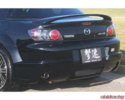 Charge Speed FRP Rear Bumper Mazda RX8 2003-2012 - BCMaR03-CS716RB
