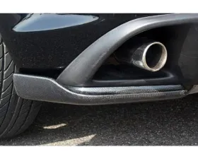 Charge Speed Zenki Bottom Lines Carbon Rear Caps Pair Mazda RX8 2003-2008