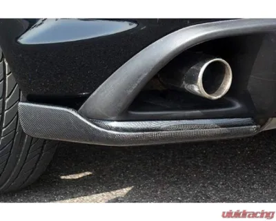 Charge Speed Zenki Bottom Lines Carbon Rear Caps Pair Mazda RX8 2003-2008 - BCMaR03-CS716RCC