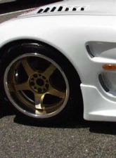 Charge Speed FRP D-1 Style Front 20mm Wide Body Front Fenders Pair Mazda RX7 1993-2004                                     - BCMaR93-CS710FFW - Image 2