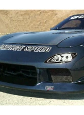 Charge Speed FRP Type-2 Full Bumper Kit 4PCS Mazda RX7 1993-2004                                     - BCMaR93-CS710FK2 - Image 3