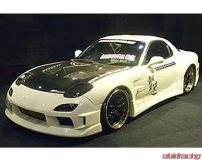 Charge Speed FRP 50mm Rear Wide Body Fenders Pair Mazda RX7 1993-2004 - BCMaR93-CS710FRW