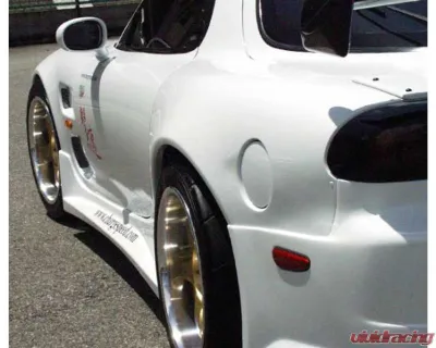 Charge Speed FRP 50mm Rear Wide Body Fenders Pair Mazda RX7 1993-2004 - BCMaR93-CS710FRW