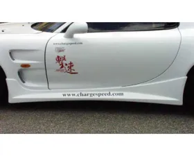 Charge Speed FRP Wide Body Side Skirts Pair Mazda RX7 1993-2004