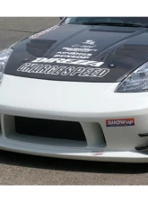 Charge Speed FRP Long Nose Front Bumper Nissan 350Z Z33 2003-2008                                     - BCN3Z03-CS722FB - Image 2