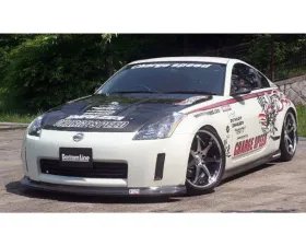 Charge Speed Bottom Line Carbon Full Lip Kit 5PCS Nissan 350Z Z33 2003-2005