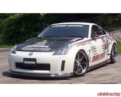 Charge Speed Bottom Line Carbon Full Lip Kit 5PCS Nissan 350Z Z33 2003-2005 - BCN3Z03-CS722FLKC