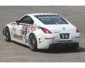 Charge Speed FRP Rear Bumper w/o Carbon Diffuser Nissan 350Z Z33 2003-2008