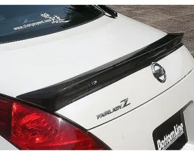 Charge Speed Carbon Rear Lip Spoiler Nissan 350Z Z33 2003-2008