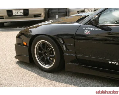 Charge Speed FRP Flip Light 20mm Widebody Front Fender Pair Nissan 240SX 1989-1994 - BCN489-CS702FF