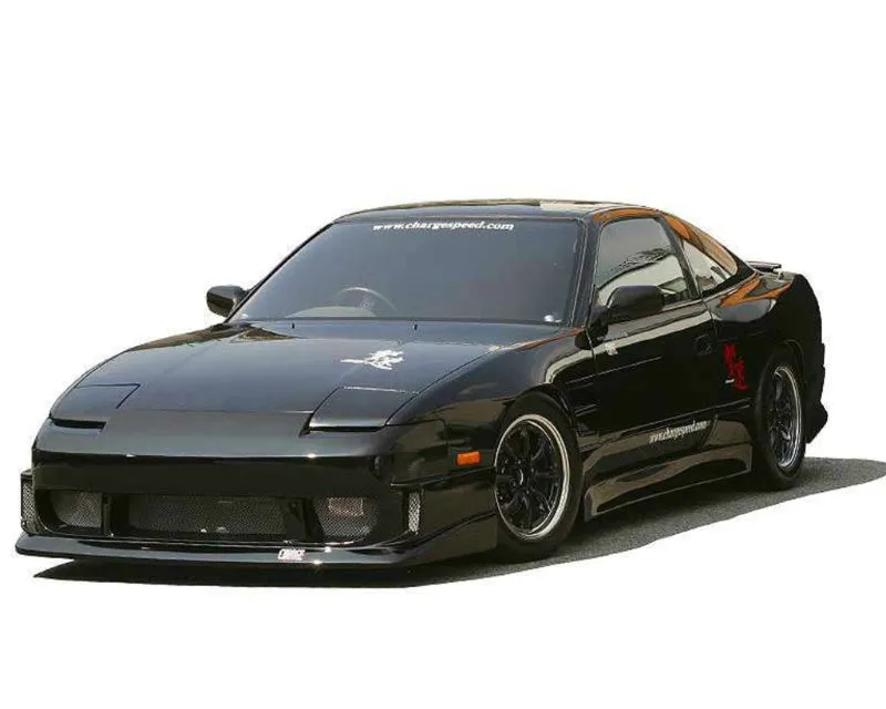 Charge Speed FRP Flip Light Coupe / Onevia Convertible Wide Body Full Kit 8PCS Nissan 240SX 1989-1994 - BCN489-CS702FKW2