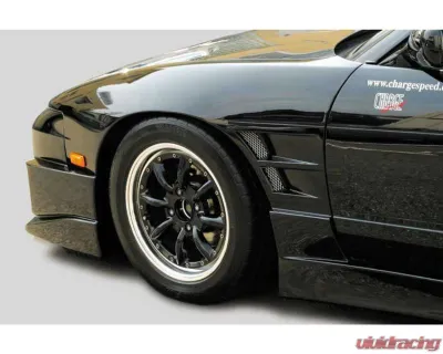 Charge Speed FRP Flip Light Coupe / Onevia Convertible Wide Body Full Kit 8PCS Nissan 240SX 1989-1994 - BCN489-CS702FKW2