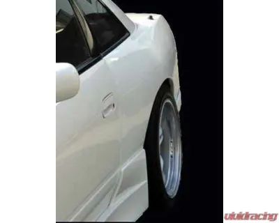 Charge Speed FRP Flip Light Coupe / Onevia Convertible Wide Body Full Kit 8PCS Nissan 240SX 1989-1994 - BCN489-CS702FKW2