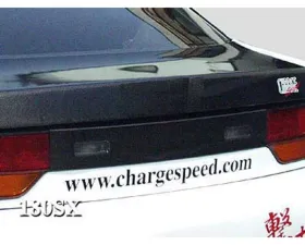 Charge Speed Carbon Rear Center Garnish Cover Nissan 240SX 1989-1992