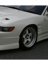 Charge Speed FRP D-1 Style 20mm Widebody Front Fender Pair Nissan 240SX 1989-1994                                     - BCN489-CS703FF - Image 2