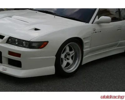 Charge Speed FRP D-1 Style 20mm Widebody Front Fender Pair Nissan 240SX 1989-1994 - BCN489-CS703FF