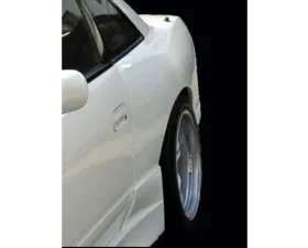 Charge Speed FRP 50mm Rear Widebody Fender Pair Nissan 240SX 1989-1994