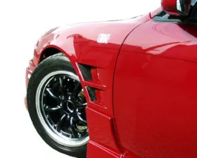 Charge Speed FRP Kouki 20mm Widebody Front Fender Pair Nissan 240SX 1997-1998