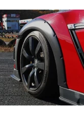 Charge Speed Zenki Bottom Line FRP 15mm Front Over Fenders 4PCS Nissan GTR R35 2007-2011                                     - BCNG07-CS830FF - Image 2
