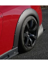 Charge Speed FRP Bottom Line 20mm Rear Over Fenders Pair Nissan GTR R35 2007-2024                                     - BCNG07-CS830FR - Image 3