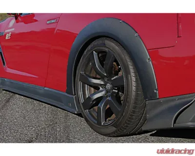 Charge Speed FRP Bottom Line 20mm Rear Over Fenders Pair Nissan GTR R35 2007-2024 - BCNG07-CS830FR