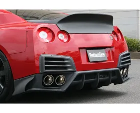 Charge Speed FRP Zenki & Chuki Rear Bumper Duct Cowl Nissan GTR R35 2007-2016