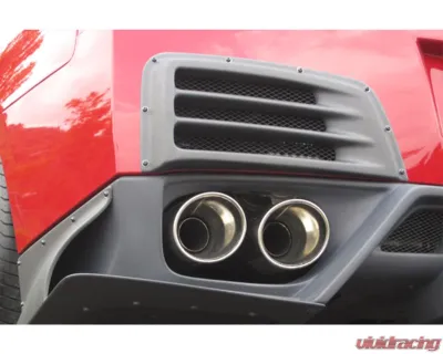 Charge Speed FRP Zenki & Chuki Rear Bumper Duct Cowl Nissan GTR R35 2007-2016 - BCNG07-CS830RBDF