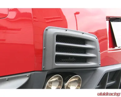 Charge Speed FRP Zenki & Chuki Rear Bumper Duct Cowl Nissan GTR R35 2007-2016 - BCNG07-CS830RBDF